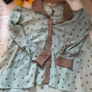 Multi color long blouse